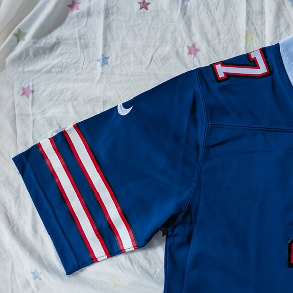 Buffalo Bills Blue Number 17 Jersey - Picture 4 of 10